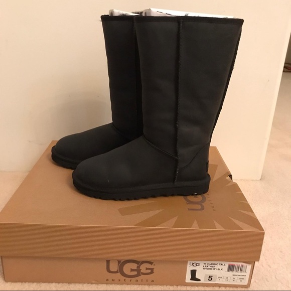 Ugg classic leather tall - Picture 1 of 3